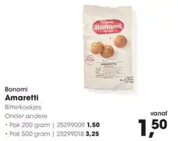 HANOS Bonomi Amaretti aanbieding