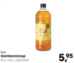 HANOS Fi-Ji Gembersiroop aanbieding