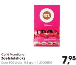 HANOS Caffè Mondiano Zoetstofsticks aanbieding