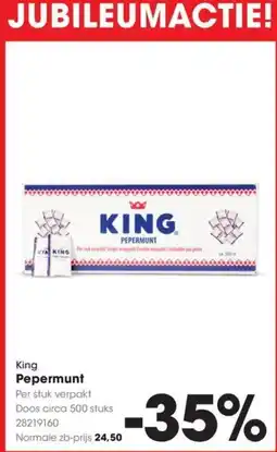 HANOS King Pepermunt aanbieding