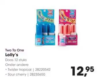 HANOS Two To One Lolly's aanbieding