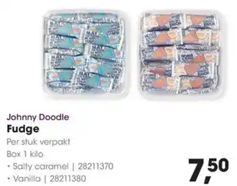 HANOS Johnny Doodle Fudge aanbieding