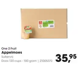 HANOS One 2 Fruit Appelmoes aanbieding