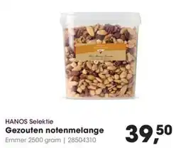 HANOS HANOS Selektie Gezouten notenmelange aanbieding