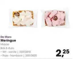 HANOS De Maro Meringue Middel aanbieding