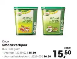 HANOS Knorr Smaakverfijner aanbieding