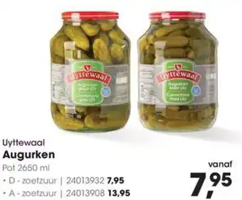 HANOS Uyttewaal Augurken aanbieding