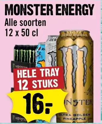 Dirck 3 Monster energy aanbieding