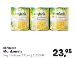 HANOS Bonduelle Maiskorrels aanbieding
