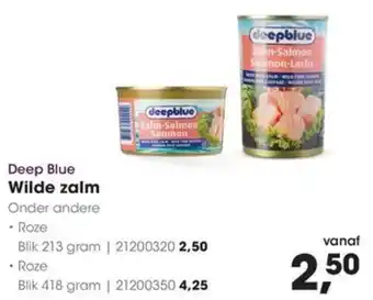 HANOS Deep Blue Wilde zalm aanbieding