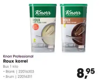 HANOS Knorr Professional aanbieding