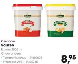 HANOS Oliehoorn Sauzen aanbieding