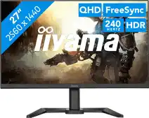 Bol.com iiyama GB2790QSU-B5 686 cm (27) 2560 x 1440 Pixels Wide Quad HD LCD 1 ms Zwart aanbieding