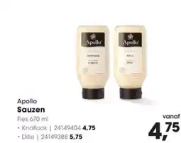 HANOS Apollo Sauzen aanbieding