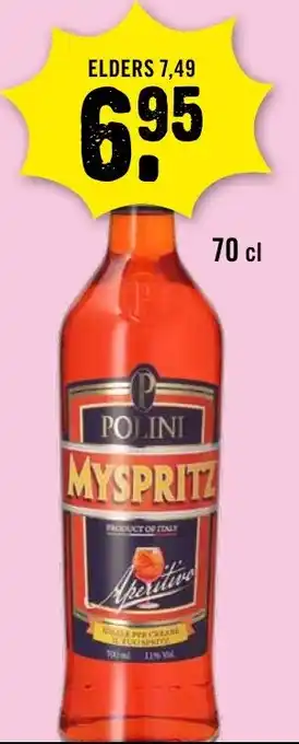 Dirck 3 Polini myspritz aanbieding