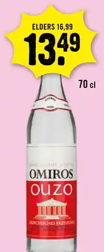 Dirck 3 Omiros ouzo aanbieding