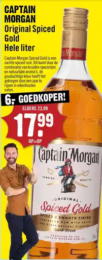 Dirck 3 Captain morgan original spiced gold aanbieding