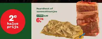 Welkoop Haardhout of Aanmaakhoutjes 2st aanbieding