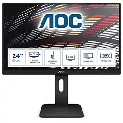Amazon AOC X24P1 IPS-paneel 24 Inch zwart aanbieding