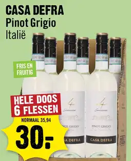 Dirck 3 Casa defra pinot grigio italië aanbieding