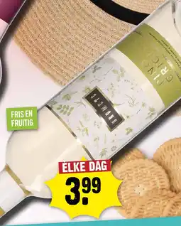 Dirck 3 Drumete pino grigio aanbieding