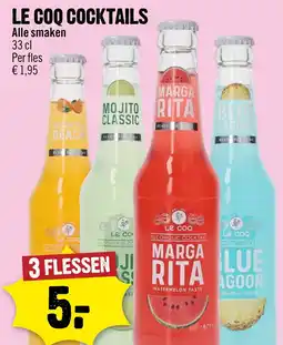 Dirck 3 Le coq cocktails aanbieding