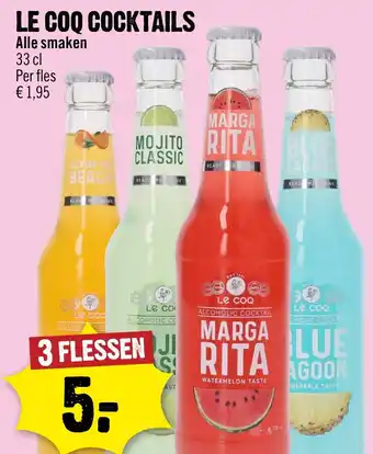 Dirck 3 Le coq cocktails aanbieding