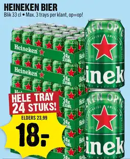 Dirck 3 Heineken bier aanbieding