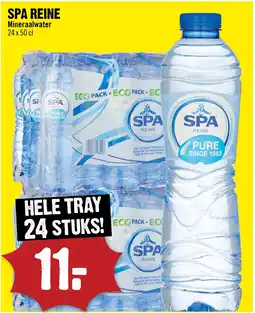 Dirck 3 Spa reine mineraalwater aanbieding
