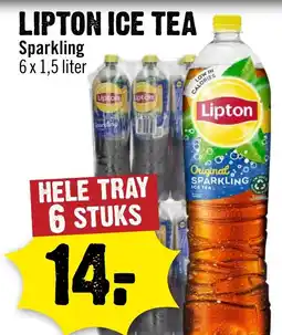 Dirck 3 Lipton ice tea Sparkling aanbieding