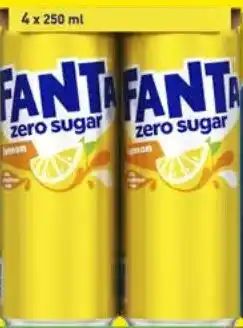Dirck 3 Fanta zero lemon aanbieding