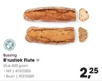 HANOS Bussing B'rustiek Flute aanbieding