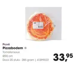 HANOS Pruvé Pizzabodem Tomatensaus aanbieding