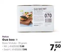 HANOS Hekos Gua bao wit aanbieding