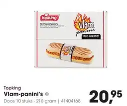 HANOS Topking Vlam-panini's aanbieding