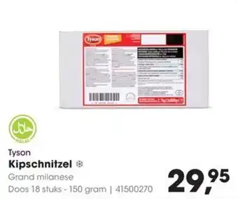 HANOS Tyson Kipschnitzel aanbieding