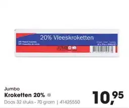 HANOS Jumbo Kroketten 20% aanbieding
