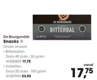 HANOS De Bourgondiër Snacks Bitterballen aanbieding