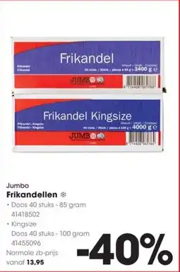 HANOS Jumbo Frikandellen aanbieding