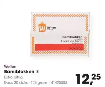 HANOS Welten Bamiblokken aanbieding