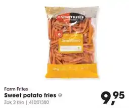 HANOS Farm Frites Sweet potato fries aanbieding
