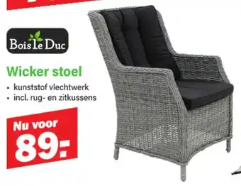 Van Cranenbroek Bois le Duc Wicker stoel aanbieding