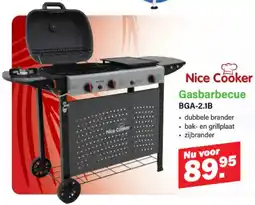 Van Cranenbroek Nice Cooker Gasbarbecue BGA-2.1B aanbieding