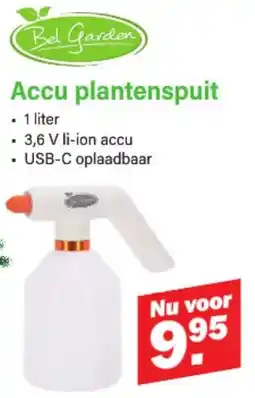 Van Cranenbroek Accu plantenspuit aanbieding