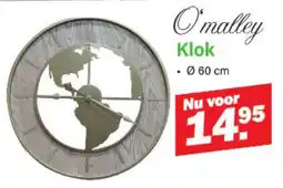 Van Cranenbroek O'malley Klok aanbieding