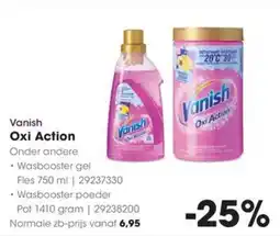 HANOS Vanish Oxi Action aanbieding