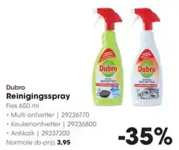 HANOS Dubro Reinigingsspray aanbieding