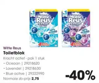 HANOS Witte Reus Toiletblok aanbieding