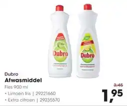 HANOS Dubro Afwasmiddel aanbieding