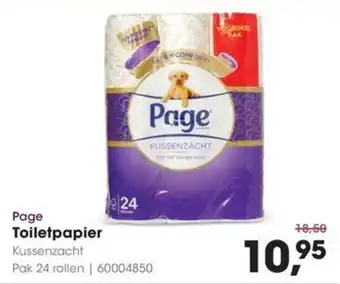 HANOS Page Toiletpapier aanbieding